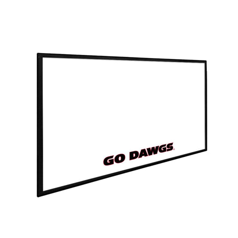 Georgia Bulldogs: Go Dawgs - Framed Dry Erase Wall Sign - The Fan-Brand