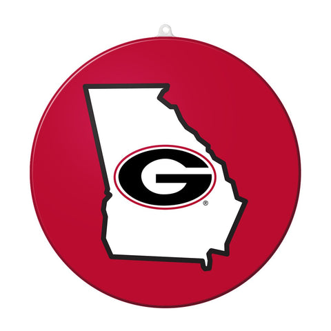 Georgia Bulldogs: Sun Catcher Ornament 4-Pack - The Fan-Brand
