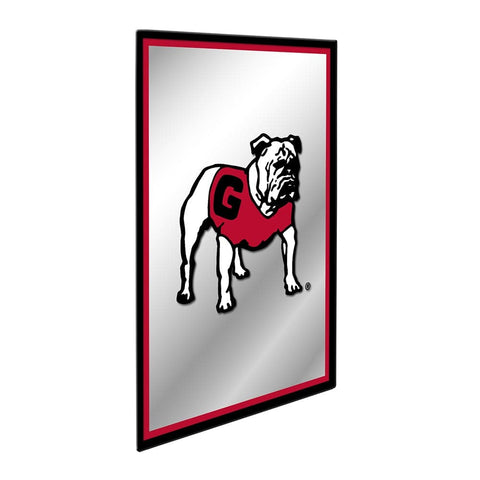 Georgia Bulldogs: Uga - Framed Mirrored Wall Sign - The Fan-Brand