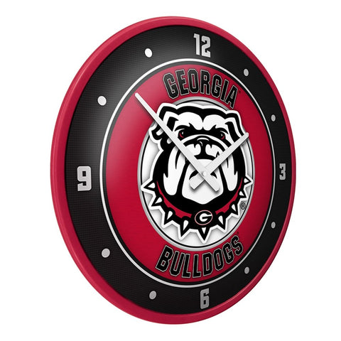 Georgia Bulldogs: Uga - Modern Disc Wall Clock - The Fan-Brand
