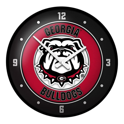 Georgia Bulldogs: Uga - Modern Disc Wall Clock - The Fan-Brand