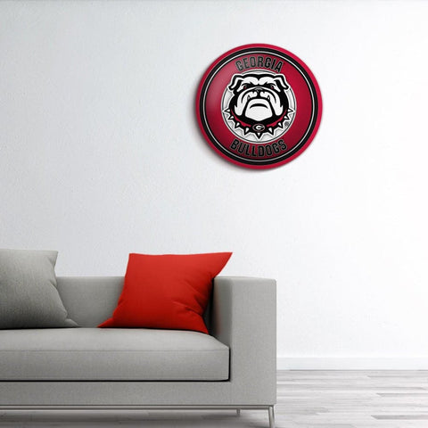Georgia Bulldogs: Uga - Modern Disc Wall Sign - The Fan-Brand
