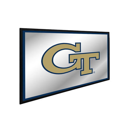 Georgia Tech Yellow Jackets: Framed Mirrored Wall Sign - The Fan-Brand