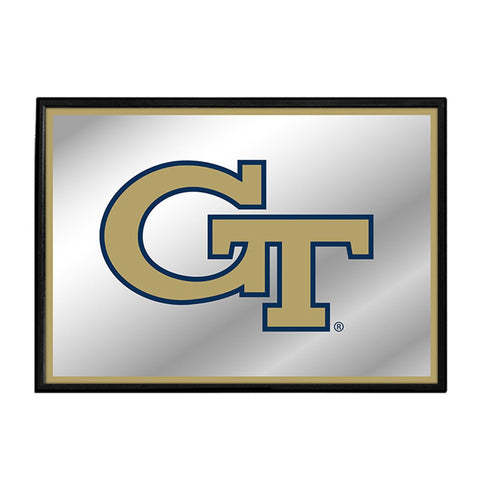 Georgia Tech Yellow Jackets: Framed Mirrored Wall Sign - The Fan-Brand