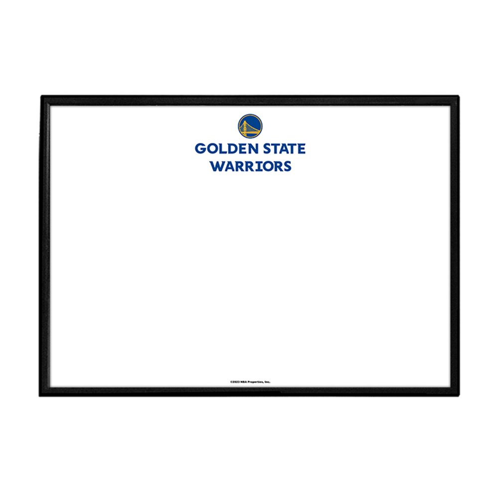 Golden State Warriors: Framed Dry Erase Wall Sign - The Fan-Brand