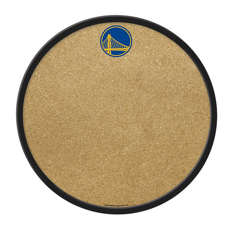 Golden State Warriors: Modern Disc Cork Board - The Fan-Brand