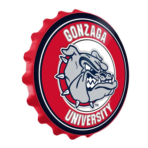 Gonzaga Bulldogs: Bottle Cap Wall Sign - The Fan-Brand
