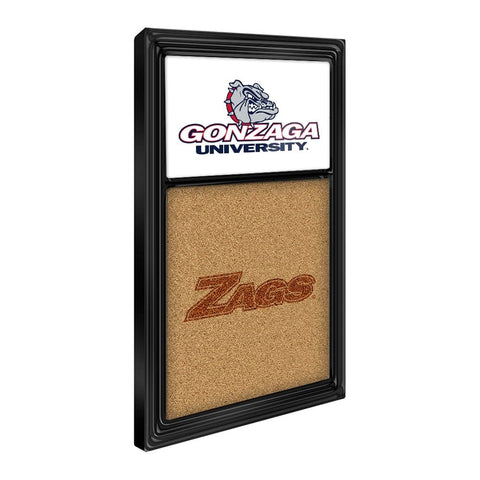 Gonzaga Bulldogs: Dual Logo - Cork Note Board - The Fan-Brand