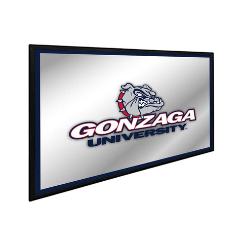 Gonzaga Bulldogs: Framed Mirrored Wall Sign - The Fan-Brand