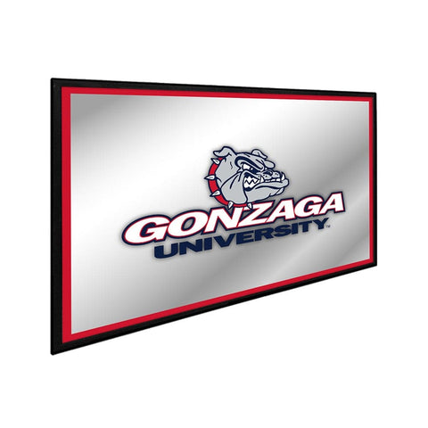 Gonzaga Bulldogs: Framed Mirrored Wall Sign - The Fan-Brand