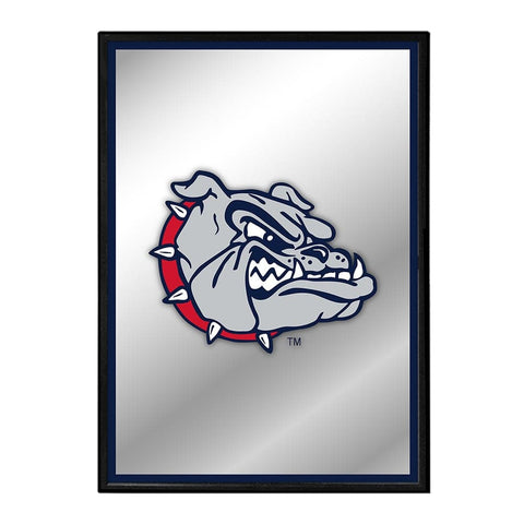 Gonzaga Bulldogs: Spike - Framed Mirrored Wall Sign - The Fan-Brand