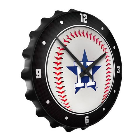 Houston Astros: Baseball - Bottle Cap Wall Clock - The Fan-Brand