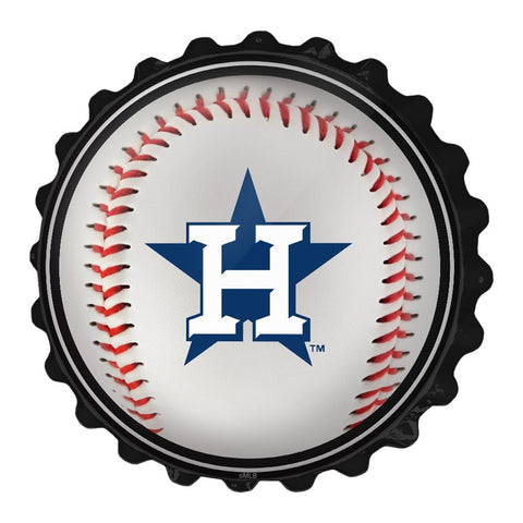 Houston Astros: Baseball - Bottle Cap Wall Sign - The Fan-Brand