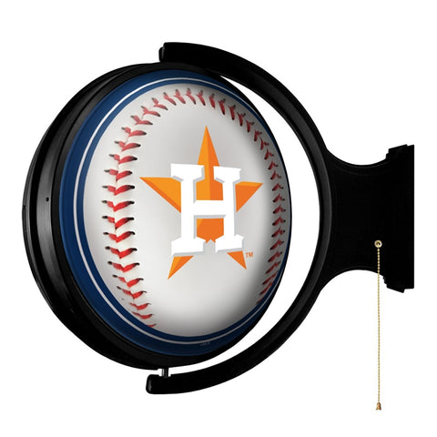 Houston Astros: Baseball - Original Round Rotating Lighted Wall Sign - The Fan-Brand