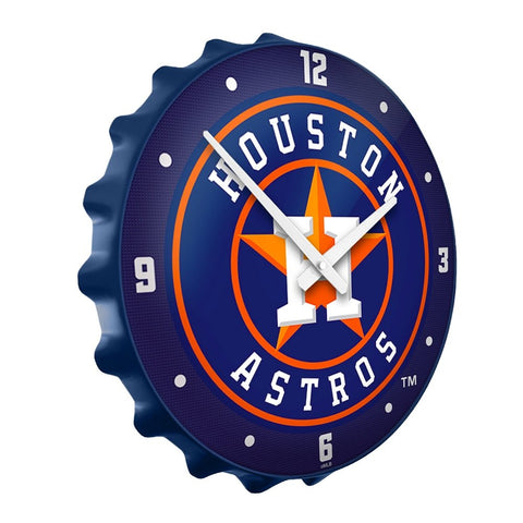 Houston Astros: Bottle Cap Wall Clock - The Fan-Brand