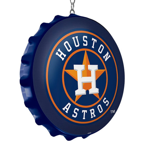 Houston Astros: Double-Sided Bottle Cap Dangler - The Fan-Brand