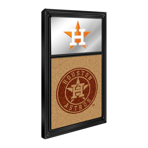 Houston Astros: Dual Logo - Mirrored Dry Erase Note Board - The Fan-Brand