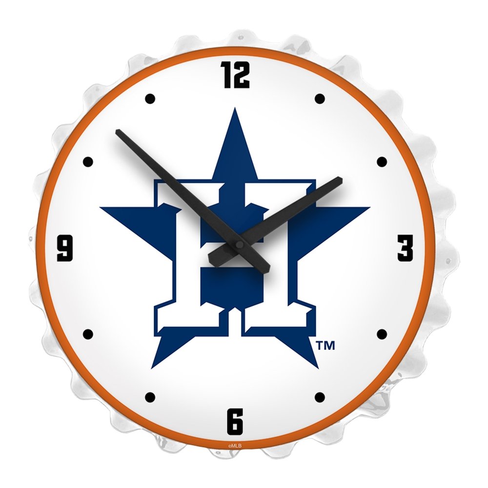 Houston Astros: Original Round Rotating Lighted Wall Sign