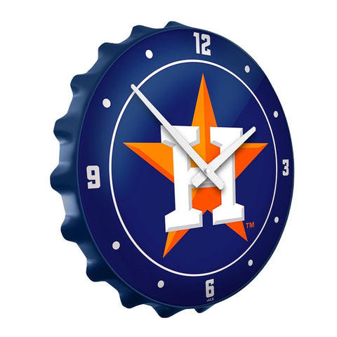 Houston Astros: Logo - Bottle Cap Wall Clock - The Fan-Brand