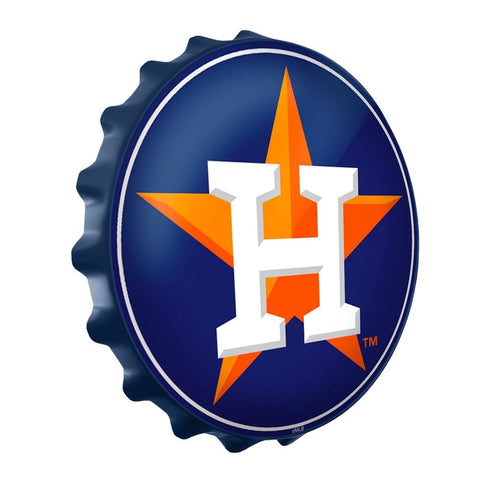 Houston Astros: Logo - Bottle Cap Wall Sign - The Fan-Brand