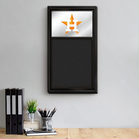 Houston Astros: Logo - Mirrored Chalk Note Board - The Fan-Brand