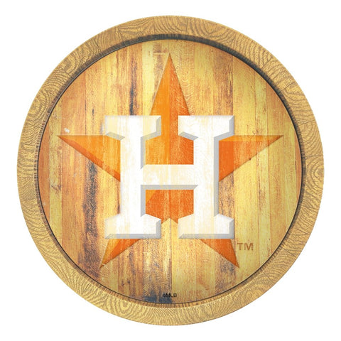 Houston Astros: Logo - Weathered 