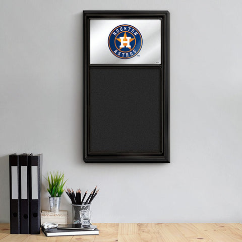 Houston Astros: Mirrored Chalk Note Board - The Fan-Brand