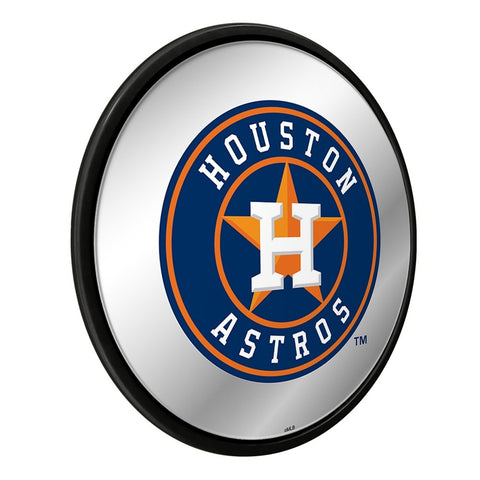 Houston Astros: Modern Disc Mirrored Wall Sign - The Fan-Brand