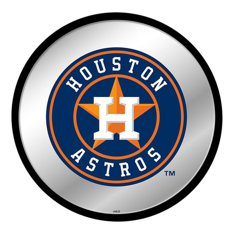 Houston Astros: Modern Disc Mirrored Wall Sign - The Fan-Brand