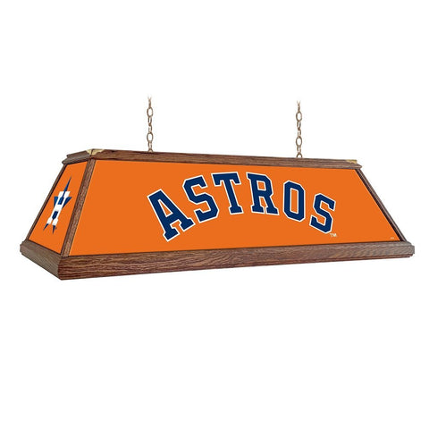 Houston Astros: Premium Wood Pool Table Light - The Fan-Brand