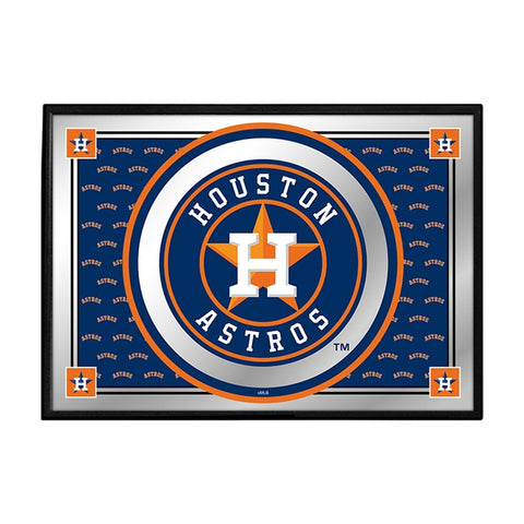 Houston Astros: Team Spirit - Framed Mirrored Wall Sign - The Fan-Brand