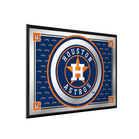 Houston Astros: Team Spirit - Framed Mirrored Wall Sign - The Fan-Brand