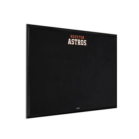 Houston Astros: Wordmark - Framed Chalkboard - The Fan-Brand