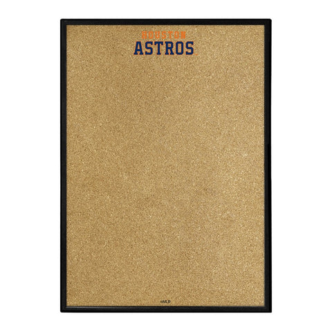 Houston Astros: Wordmark - Framed Corkboard - The Fan-Brand