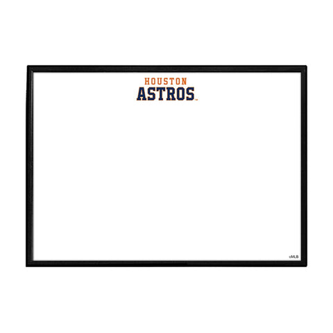 Houston Astros: Wordmark - Framed Dry Erase Wall Sign - The Fan-Brand