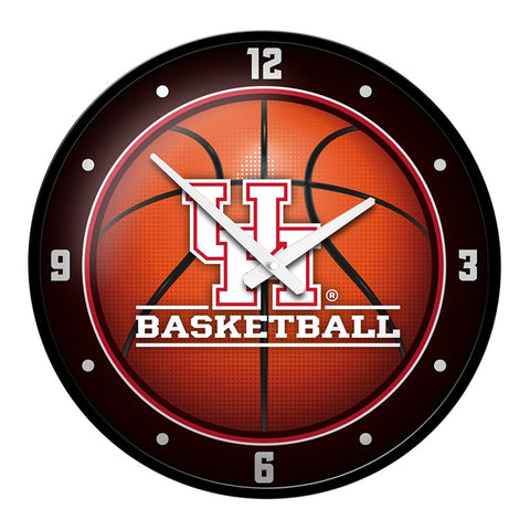 Houston Cougars: Basketball - Modern Disc Wall Clock - The Fan-Brand