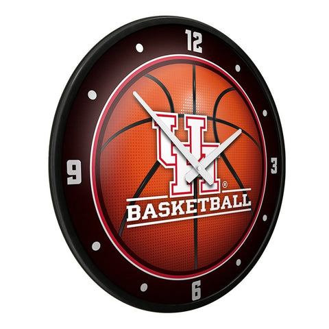 Houston Cougars: Basketball - Modern Disc Wall Clock - The Fan-Brand