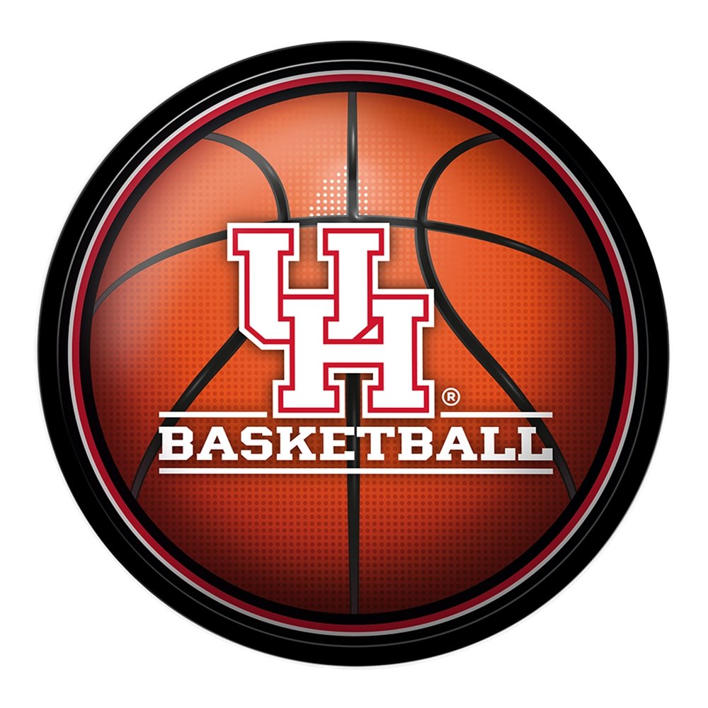 Houston Cougars: Basketball - Modern Disc Wall Sign - The Fan-Brand