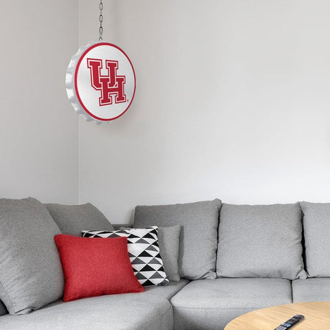 Houston Cougars: Bottle Cap Dangler - The Fan-Brand