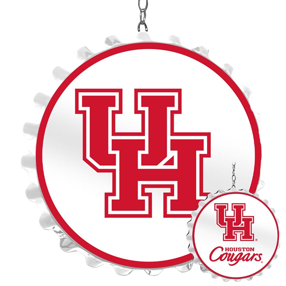 Houston Cougars: Bottle Cap Dangler - The Fan-Brand