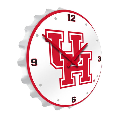 Houston Cougars: Bottle Cap Wall Clock - The Fan-Brand