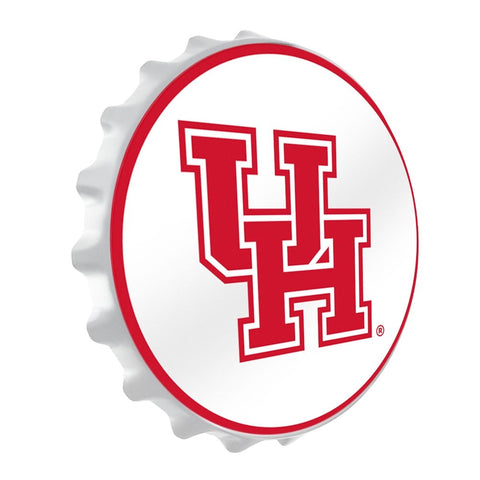 Houston Cougars: Bottle Cap Wall Sign - The Fan-Brand