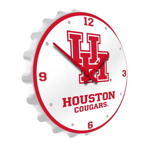 Houston Cougars: Cougars - Bottle Cap Wall Clock - The Fan-Brand