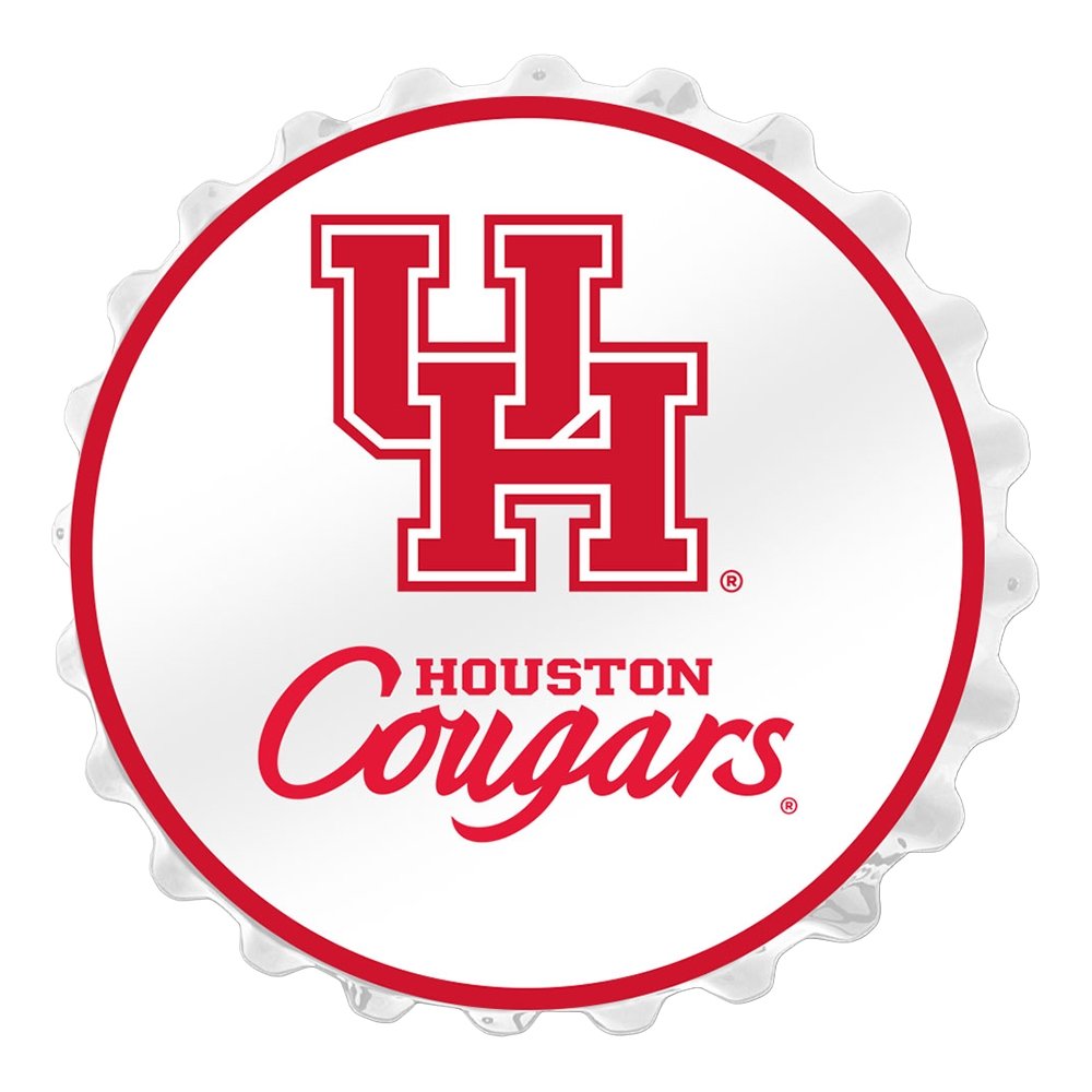 Houston Cougars: Cougars - Bottle Cap Wall Sign - The Fan-Brand