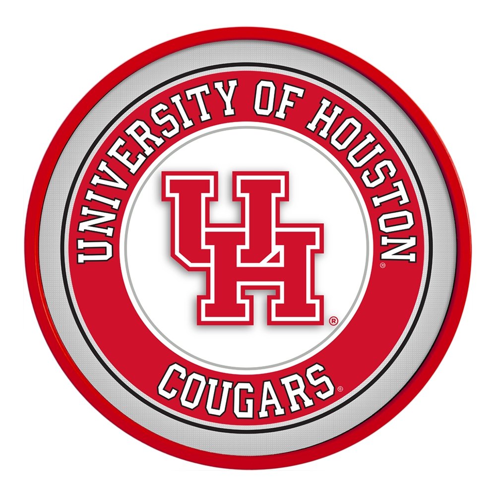 Houston Cougars: Modern Disc Wall Sign - The Fan-Brand