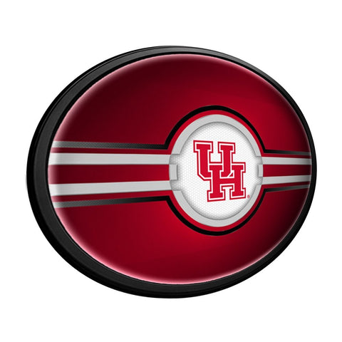 Houston Cougars: Slimline Lighted Wall Sign - The Fan-Brand