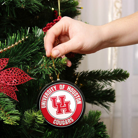 Houston Cougars: Sun Catcher Ornament 4-Pack - The Fan-Brand