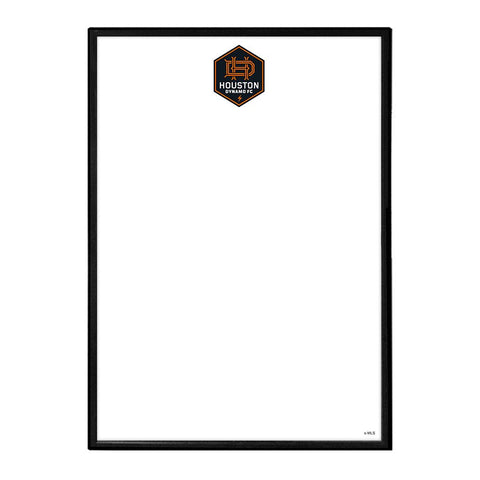 Houston Dynamo: Framed Dry Erase Wall Sign - The Fan-Brand