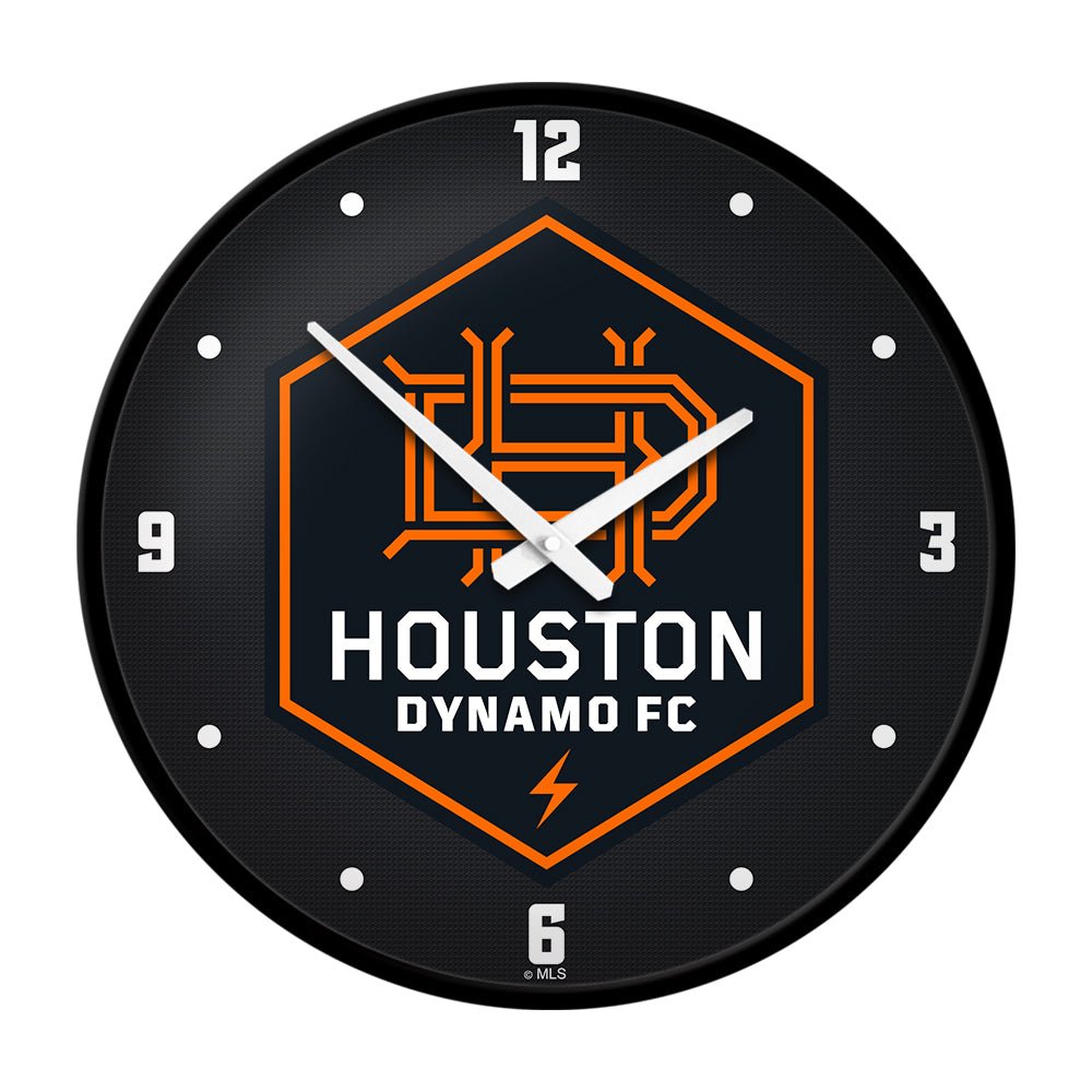 Houston Dynamo: Modern Disc Wall Clock - The Fan-Brand