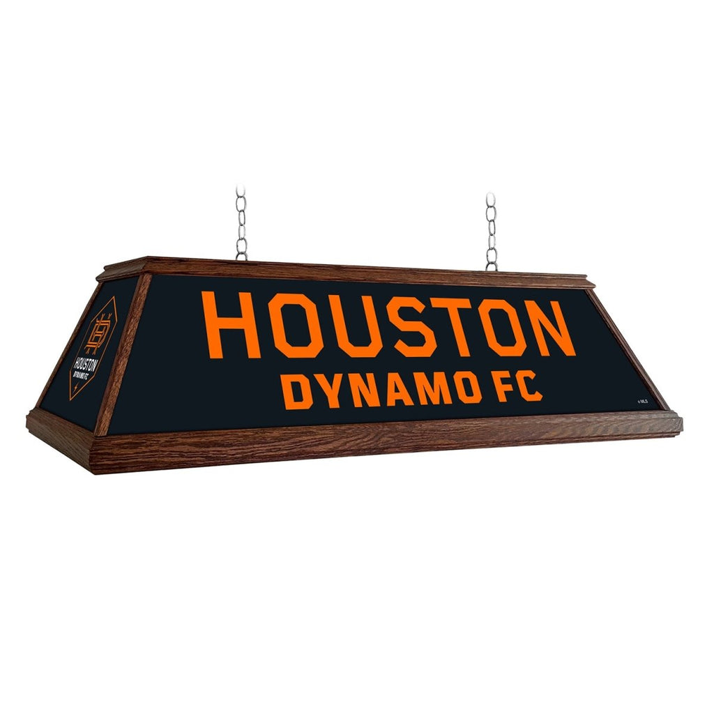 Houston Dynamo: Premium Wood Pool Table Light - The Fan-Brand